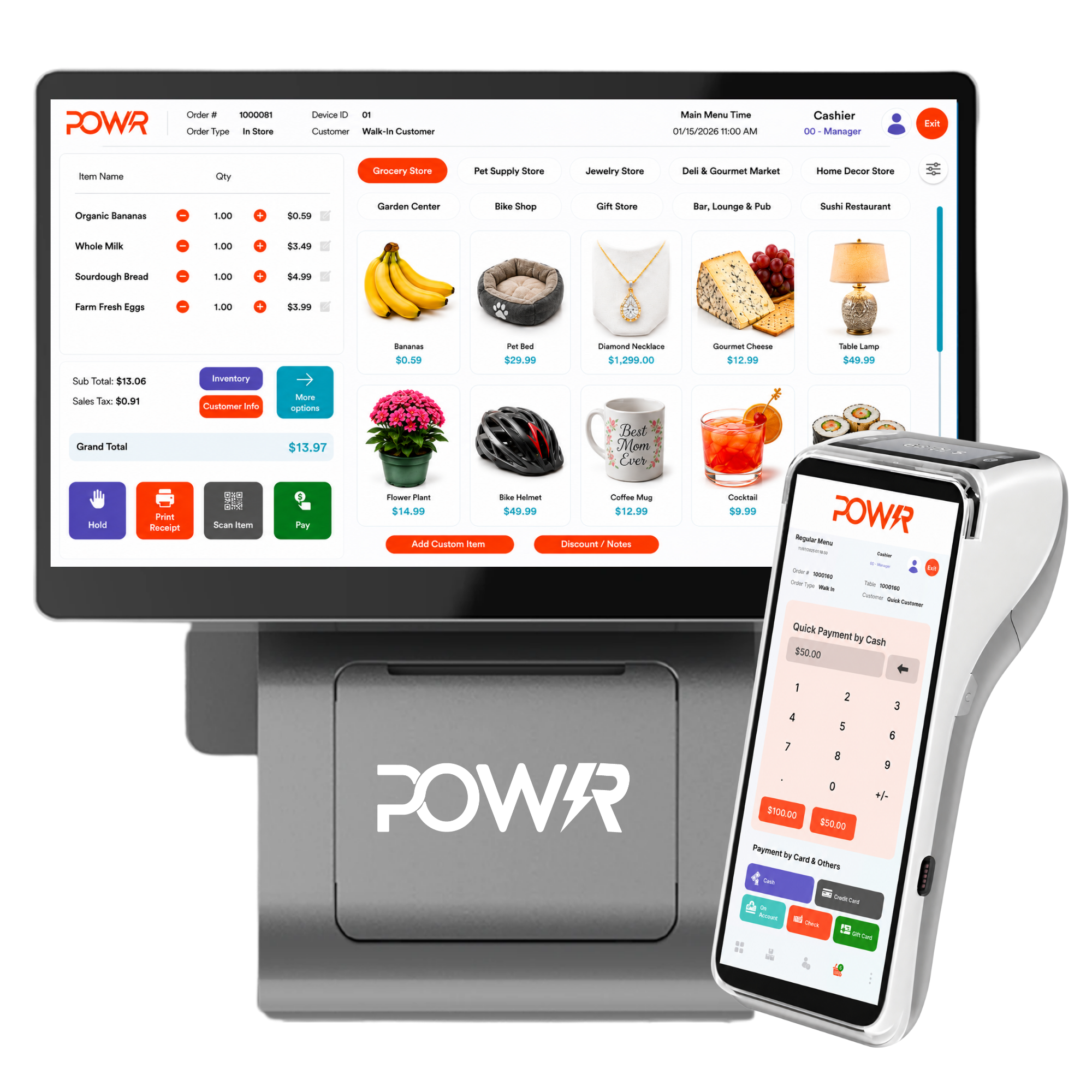 Countertop POS Terminal
